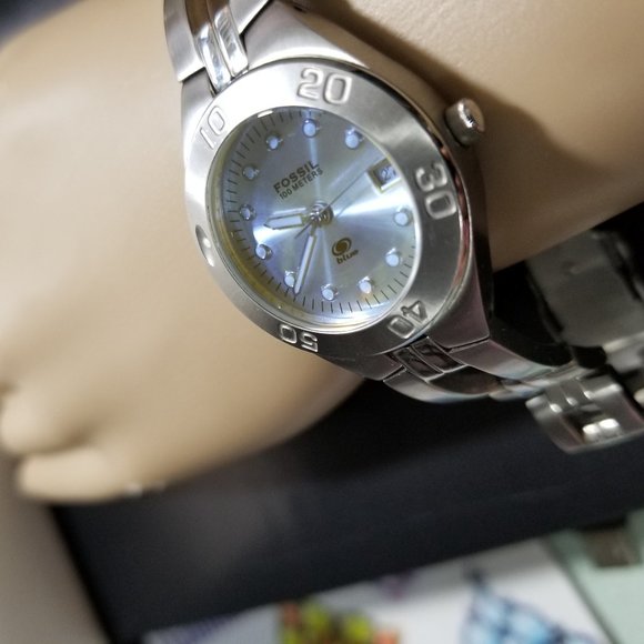 FOSSIL BLUE WATCHES Accessories Fossil Blue Wrist Watch Women